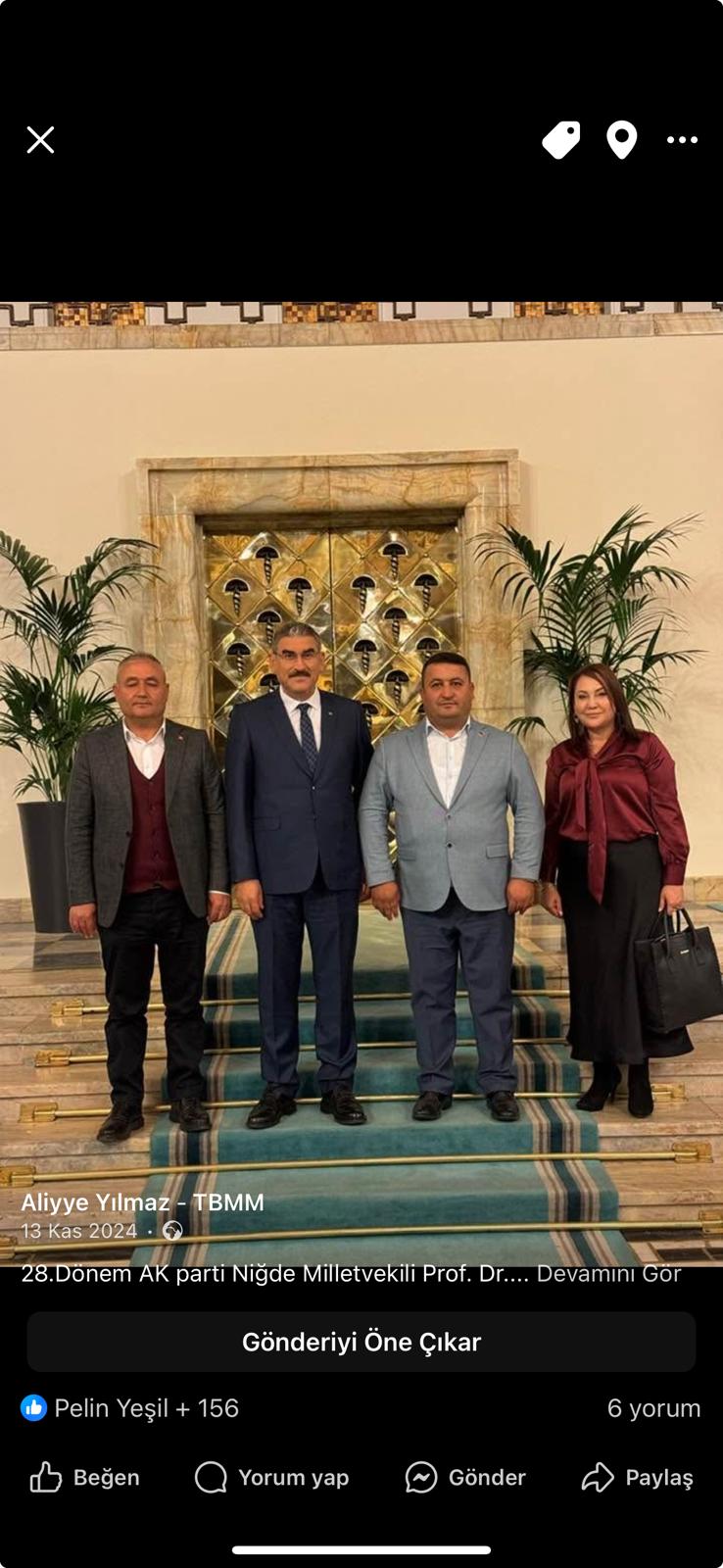 28.Dönem AK parti Niğde Milletvekili 